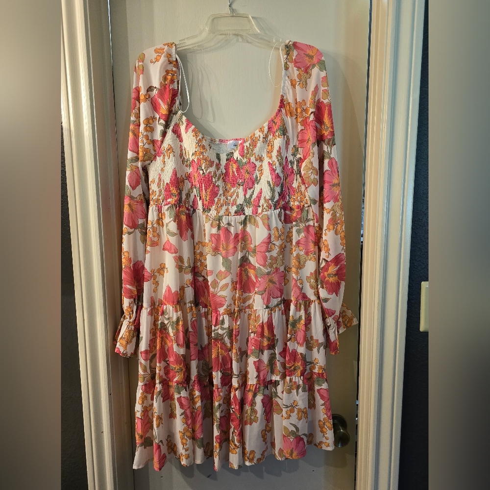 Perfectly Priscilla Floral Pink Dress